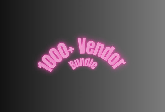 1000+ Vendor Bundle
